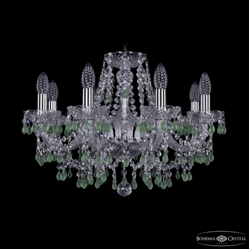 Люстра хрустальная 1410/8/195 Ni V5001 Bohemia Ivele Crystal (Богемия Ивеле Кристалл)