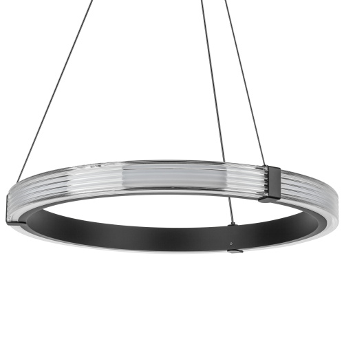 736267 Люстра ROTONDA 30W LED 1474LM 360G ЧЕРНЫЙ 3000K фото 3