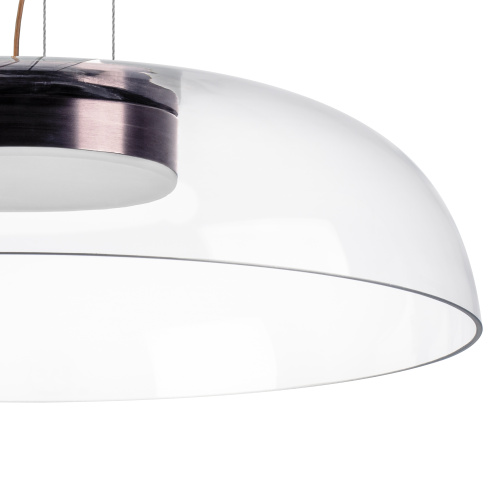 809210 Люстра CELESTA LED 24W 1200LM КОФЕЙНЫЙ/ПРОЗРАЧНЫЙ 3000K фото 6