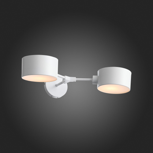 SLE183501-02 Светильник настенный Белый/Белый E14 2*60W GIMENTO фото 9 SLE183501-02 Светильник настенный Белый/Белый E14 2*60W GIMENTO фото 9