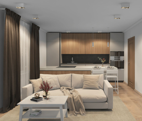 DK3035-WB Светильник накладной IP 20, 10 Вт, GU5.3, LED, белый/черный, пластик фото 2