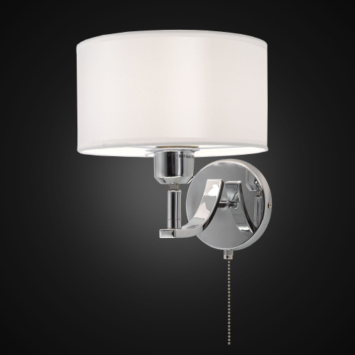 Citilux Эвита CL466310 Бра с белым абажуром и выключателем фото 2 Citilux Эвита CL466310 Бра с белым абажуром и выключателем фото 2