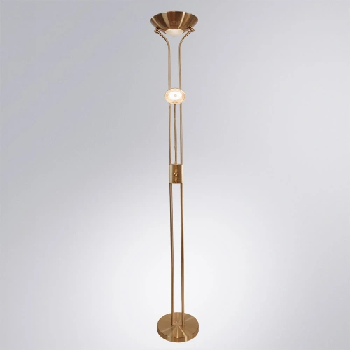 Торшер Arte Lamp DUETTO A4329PN-2PB фото 2 Торшер Arte Lamp DUETTO A4329PN-2PB фото 2
