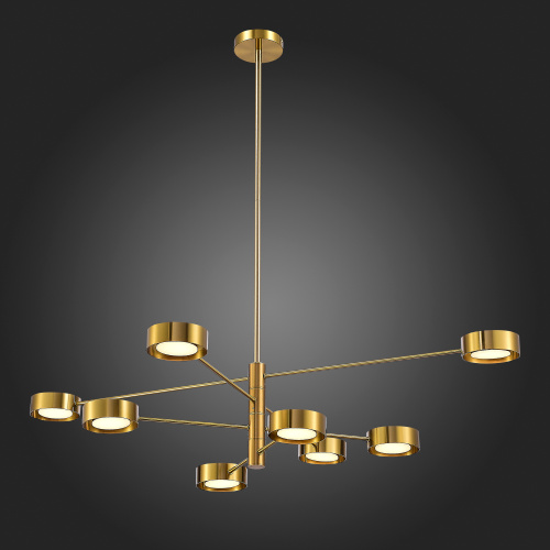 SL6504.302.08 Светильник потолочный ST-Luce Латунь/Латунь LED 8*5W 3000K VICO фото 5