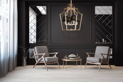 Подвесная люстра Lumina Deco Montero LDP 1249-4 GD+BK фото 7 Подвесная люстра Lumina Deco Montero LDP 1249-4 GD+BK фото 7