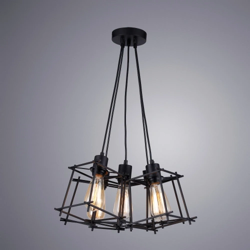Подвесная люстра Arte Lamp CONWAY A9469SP-5BK фото 2 Подвесная люстра Arte Lamp CONWAY A9469SP-5BK фото 2