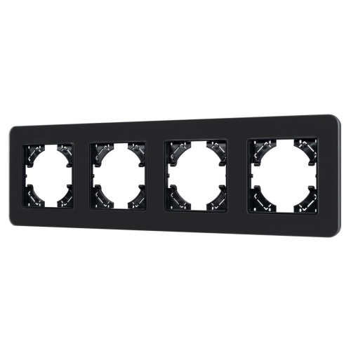 Рамка стеклянная FRM-OMALI-SFGS-4-BK Arlight 049717