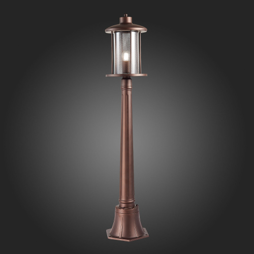 SL080.415.01 Светильник уличный наземный ST-Luce Темный кофе/Прозрачный, Темный кофе E27 1*60W LASTERO фото 7