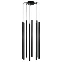 Комплект с подвесной люстрой Lightstar Tubo (574737+747337 (8шт) L8T747337