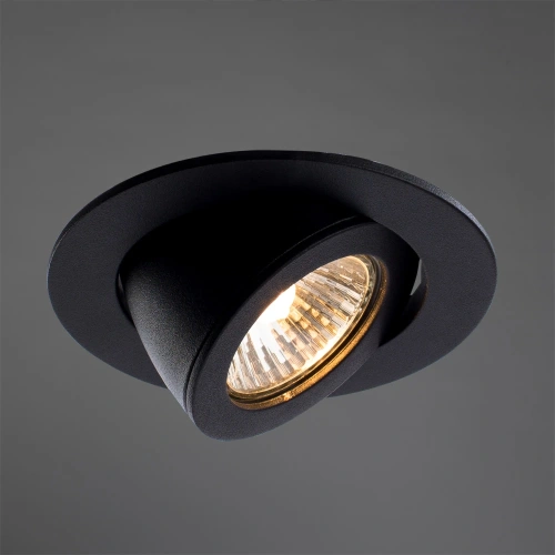 Точечный встраиваемый светильник Arte Lamp ACCENTO A4009PL-1BK фото 2 Точечный встраиваемый светильник Arte Lamp ACCENTO A4009PL-1BK фото 2