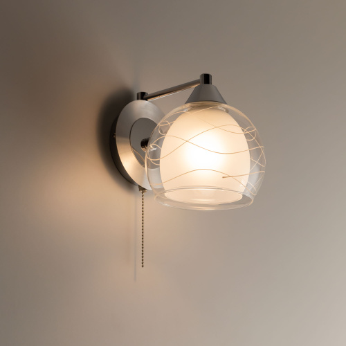 Citilux Буги CL157312 Бра с выключателем Алюминий Хром фото 7 Citilux Буги CL157312 Бра с выключателем Алюминий Хром фото 7