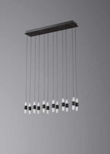 Люстра подвесная Alfa Light F3024-47 BLACK