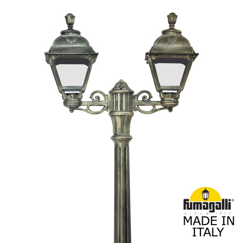 Fumagalli Садово-парковый фонарь FUMAGALLI BISSO/CEFA 2L U23.156.S20.BXE27 фото 2 Fumagalli Садово-парковый фонарь FUMAGALLI BISSO/CEFA 2L U23.156.S20.BXE27 фото 2