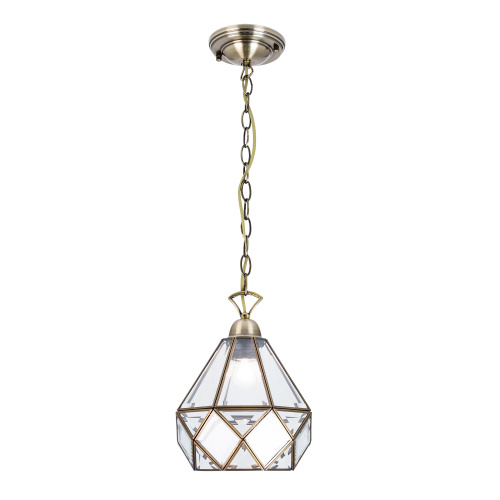 Citilux Витра-1 CL442110 Подвесной светильник витражный Бронза Citilux Витра-1 CL442110 Подвесной светильник витражный Бронза