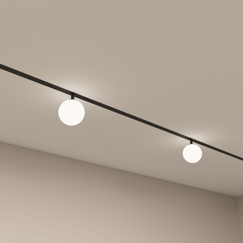 DK8050-BK Рассеивающий светильник SMART MOON 5W DIM 3000K-6000K, ?100мм, черный, акрил фото 3