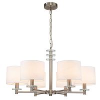Подвесной светильник Escada 641/6PL E14*60W Satin nickel