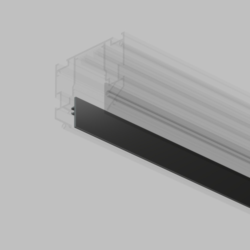 TR2028-BK Декоративная вставка для трека SMART ONE 3 метра, черная фото 4