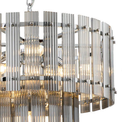 Люстра Ruby 7 chrome/smoky фото 2