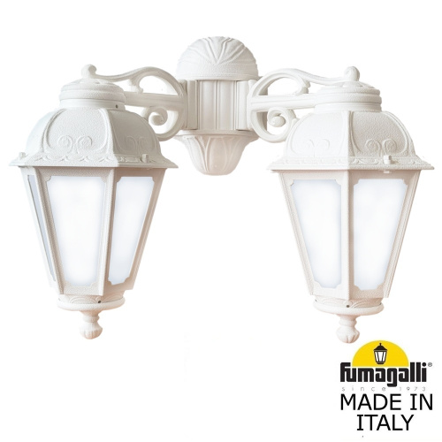 Fumagalli Светильник уличный настенный FUMAGALLI PORPORA/SABA DN K22.141.000.WYE27 DN Fumagalli Светильник уличный настенный FUMAGALLI PORPORA/SABA DN K22.141.000.WYE27 DN