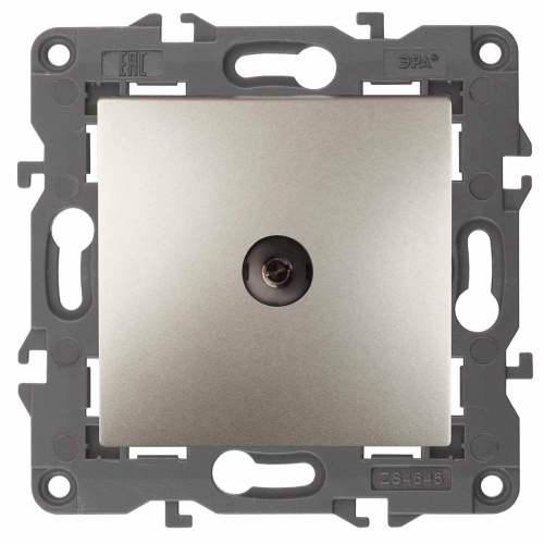 ТВ-розетка проходная ЭРА Elegance 14-3102-04 Б0034299 ТВ-розетка проходная ЭРА Elegance 14-3102-04 Б0034299