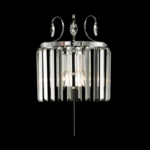Citilux Инга CL335321 Бра хрустальное с выключателем Хром фото 2 Citilux Инга CL335321 Бра хрустальное с выключателем Хром фото 2