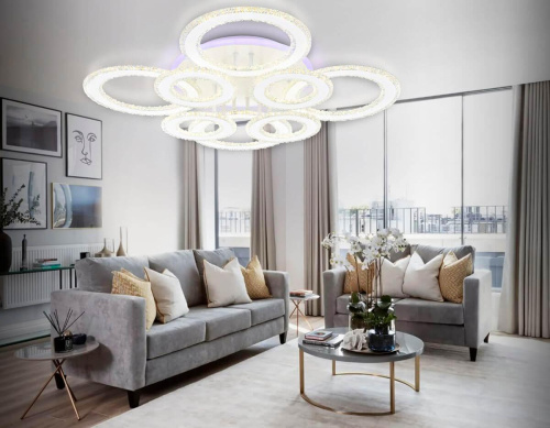 Потолочная светодиодная люстра Ambrella light Acrylica Original FA8854 фото 2 Потолочная светодиодная люстра Ambrella light Acrylica Original FA8854 фото 2