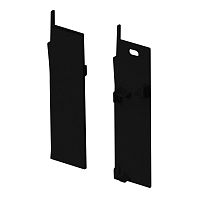 Заглушка Arlight Plintus-H73-F Black 043596