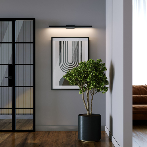 Светильник настенный светодиодный Rino черный 40157/LED фото 4 Светильник настенный светодиодный Rino черный 40157/LED фото 4