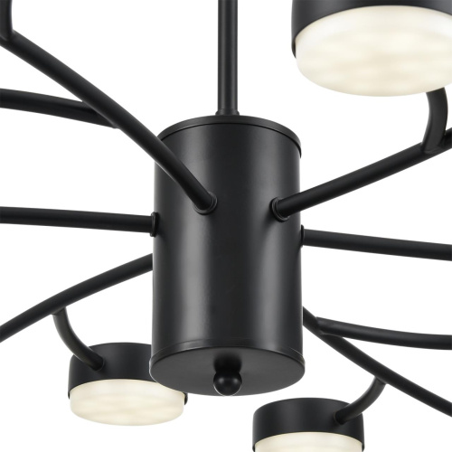 8117/18 COMFI LN26 235 черный, металл Люстра LED GX53 18*7W 220V TORINA фото 2 8117/18 COMFI LN26 235 черный, металл Люстра LED GX53 18*7W 220V TORINA фото 2