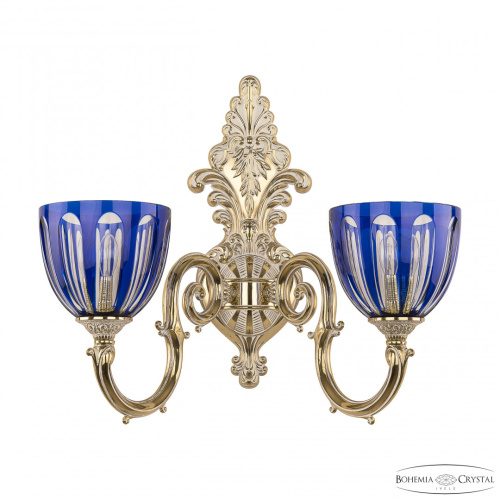 Бра бронзовые с хрусталём 7203B15/2/210 GW P1 U Clear-Blue/H-1H Бра бронзовые с хрусталём 7203B15/2/210 GW P1 U Clear-Blue/H-1H