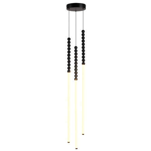 7149/33L HIGHTECH ODL26 221 Подвесной светильник черный/акрилл/металл IP20 LED 32W 2200Лм 3500K 300° 220V MONELLA фото 3