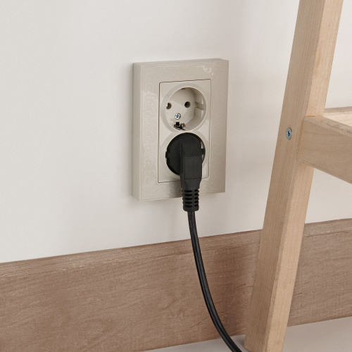 Розетка двойная с заземлением (слоновая кость) W1172003 фото 3