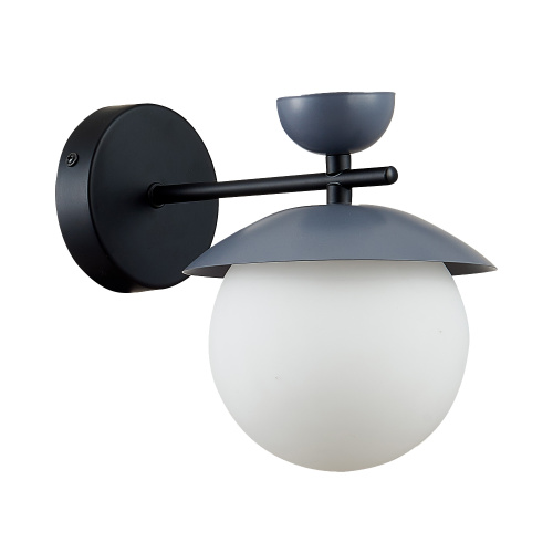 SLE220201-01 Светильник настенный Черный, Серый/Белый G9 1*5W GENOVA фото 3