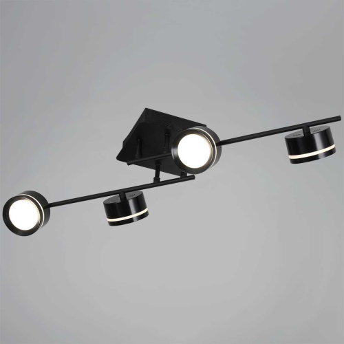 Потолочная люстра Reluce 10590-0.3-04 Black Потолочная люстра Reluce 10590-0.3-04 Black