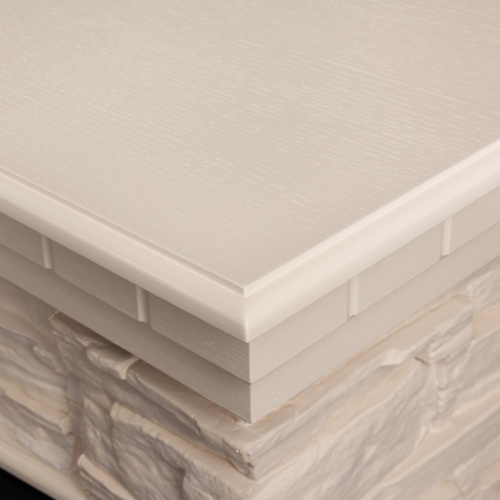 Каминокомплект ELFORD/РАЛЬФ Белый дуб с очагом Электроочаг FIREFIELD 25 фото 10