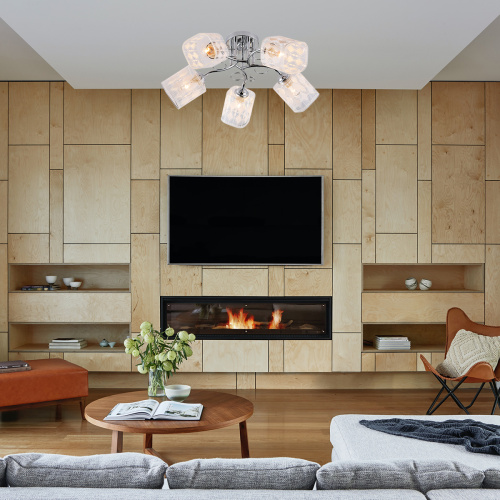 Потолочный светильник Escada 1106/5PL E27*40W Chrome фото 5