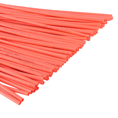 Термоусадочная трубка STEKKER 5,0/2,5 мм, длина 100 см., усадка 2:1, красный HST-525-100RD фото 3