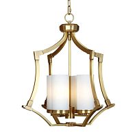 Подвесной светильник Cloyd BLACKMORE P4 / Ø58 см - латунь (арт.10076)