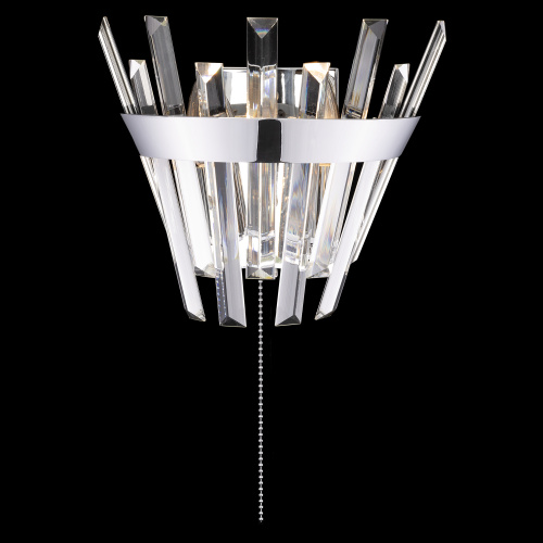 Citilux Вестерос CL307310 Бра хрустальное с выключателем Хром фото 4 Citilux Вестерос CL307310 Бра хрустальное с выключателем Хром фото 4