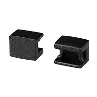 Заглушка Arlight Plintus-Fantom Black глухая 043907