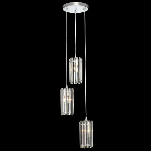 Citilux Джейн CL306031 Хрустальный подвесной светильник Хром фото 2 Citilux Джейн CL306031 Хрустальный подвесной светильник Хром фото 2