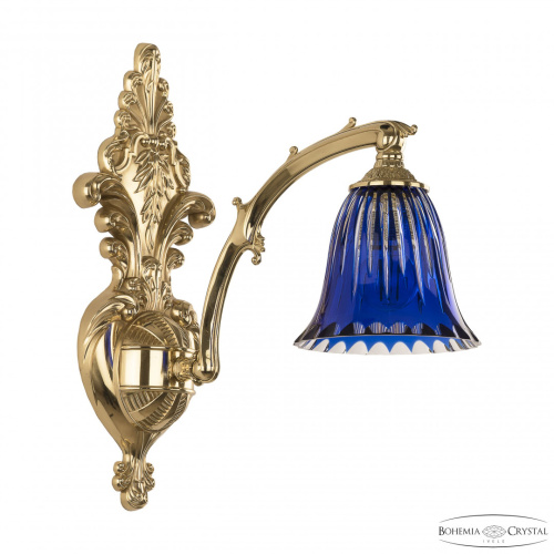 Бра бронзовые с хрусталём 7211B15/1/210 G P2 D Clear-Blue/H-1K Бра бронзовые с хрусталём 7211B15/1/210 G P2 D Clear-Blue/H-1K