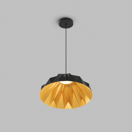 Потолочный подвесной светильник Denkirs ORIGAMI | ОРИГАМИ DK6655-BK+SG