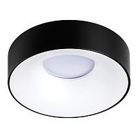 L01002027 Светильник LEVIGO MR16/HP16 БЕЛЫЙ/ЧЕРНЫЙ МАТОВЫЙ (010020+510027)