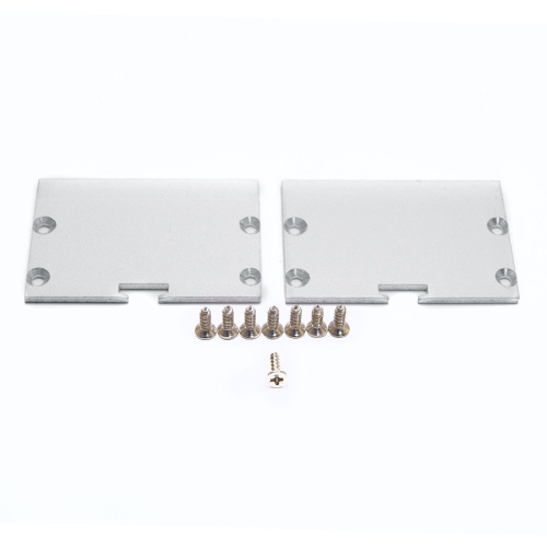 Профиль алюминиевый накладной "Линии света", серебро, CAB257 фото 2