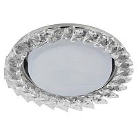 Встраиваемый светильник ЭРА GX53 DK86 CH/WH Б0020576