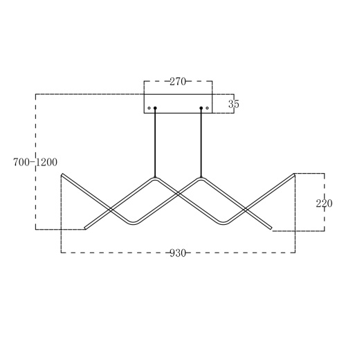 Подвесной светильник Escada 10208/S LED*50W Gold фото 2