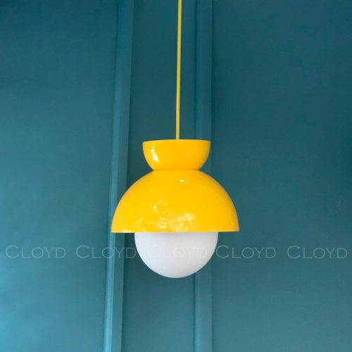 Подвесной светильник Cloyd ERMA-A P1 / Ø20 см - желтый (арт.11339) фото 2