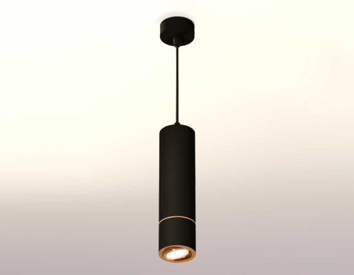 Комплект подвесного светильника Ambrella light Techno Spot XP7402050 SBK/PYG черный песок/золото желтое полированне (A2311,C7456,A2072,C7402,N7004) фото 2