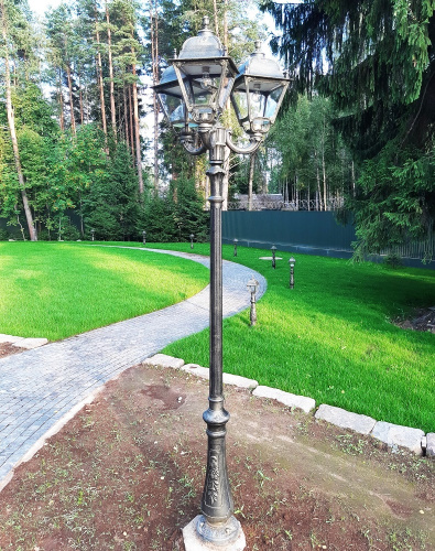 Fumagalli Парковый фонарь FUMAGALLI NEBO OFIR/SIMON 3L U33.202.R30.BXH27 фото 6 Fumagalli Парковый фонарь FUMAGALLI NEBO OFIR/SIMON 3L U33.202.R30.BXH27 фото 6